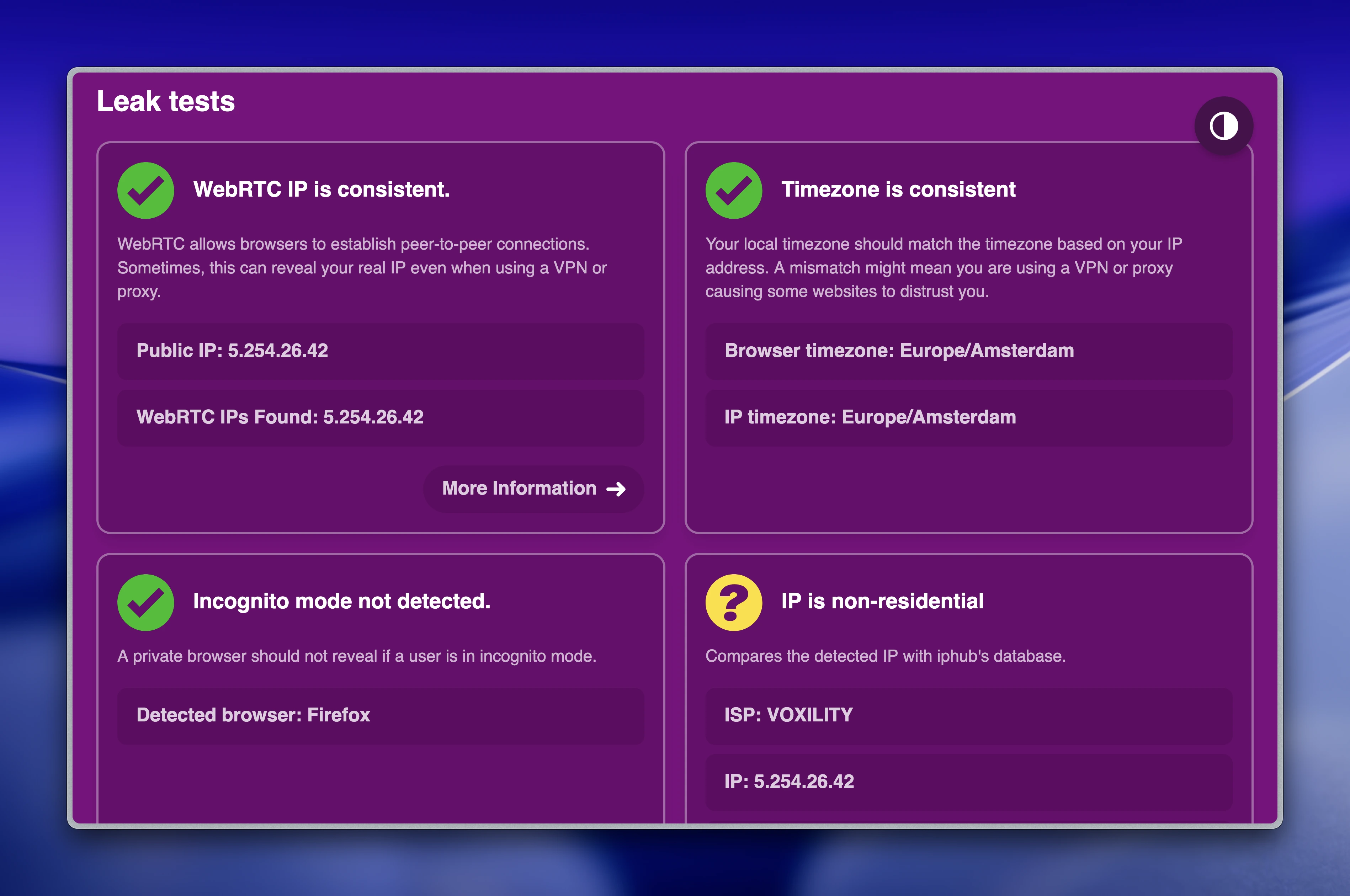 Screenshot of bscan.info